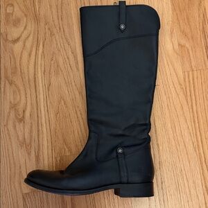 FRYE MELISSA LUG BUTTON TALL excellent condition minimal wear Sz 10